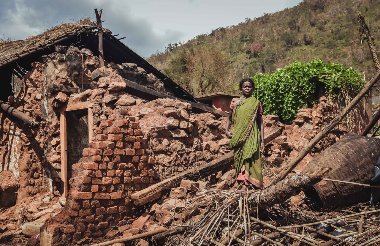 Rénovation d'un salle de class en Inde