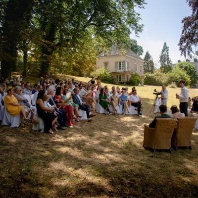 Cérémonie au château des Termelles